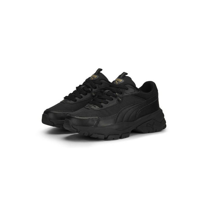Puma Γυναικεία  sneakers Cassia Via μαύρα 
