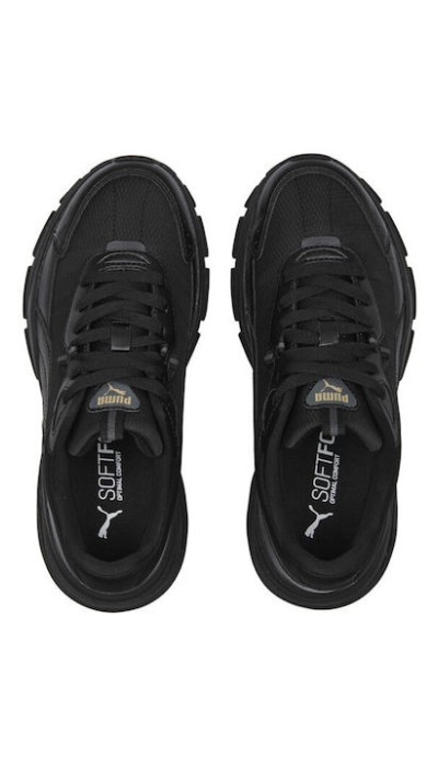 Puma Γυναικεία  sneakers Cassia Via μαύρα 