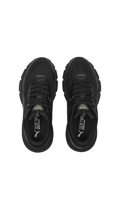 Puma Γυναικεία  sneakers Cassia Via μαύρα 