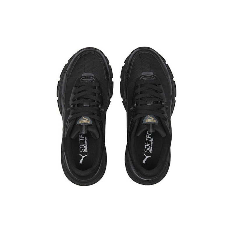 Puma Γυναικεία  sneakers Cassia Via μαύρα 