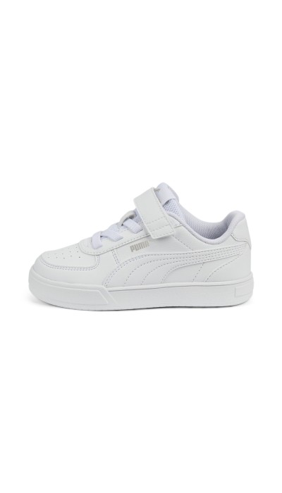 Puma Παιδικά Αθλητικά Sneakers Δερμάτινα Caven Ps  Άσπρα