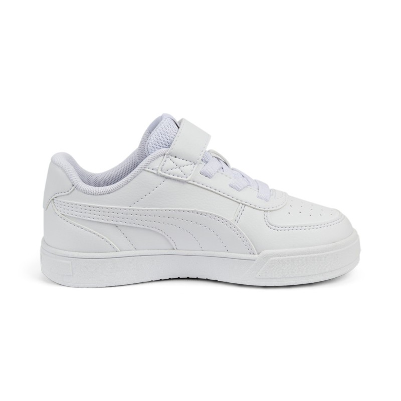 Puma Παιδικά Αθλητικά Sneakers Δερμάτινα Caven Ps  Άσπρα