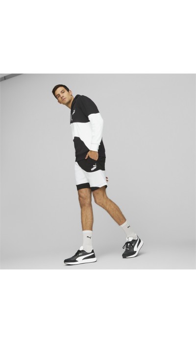 Puma Ανδρική βερμούδα Power Cat μαύρη