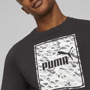 Puma graphics camo box tee 