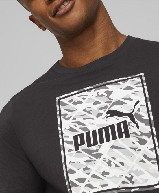 Puma graphics camo box tee 