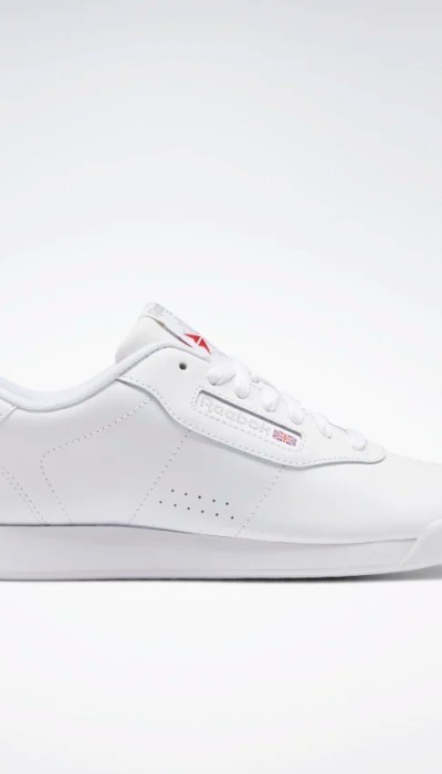 Reebok Γυναικεία αθλητικά παπούτσια δερμάτινα Princess λευκά