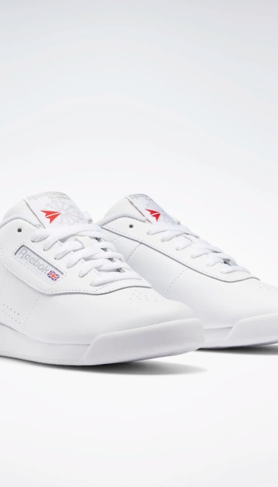 Reebok Γυναικεία αθλητικά παπούτσια δερμάτινα Princess λευκά