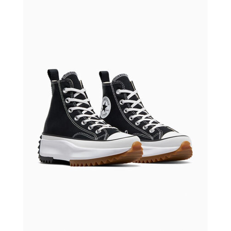 Converse Μποτάκια unisex Run star hike μαύρα Converse Μποτάκια unisex Run star hike μαύρα