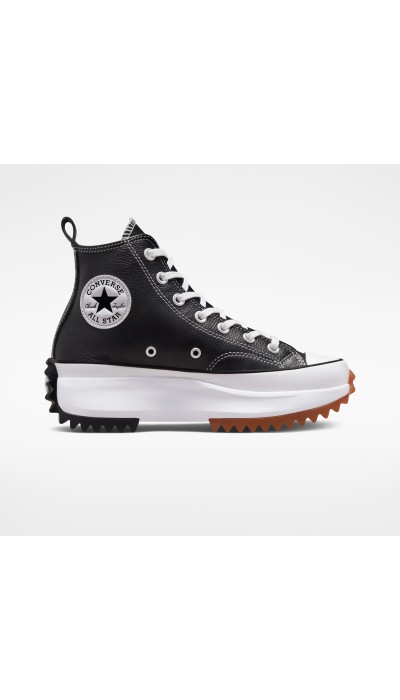 Converse Μποτάκια δερμάτινα unisex Run star hike μαύρα