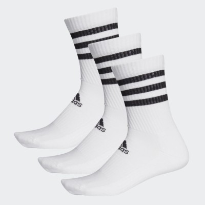 Adidas Unisex κάλτσες 3-Stripes άσπρες