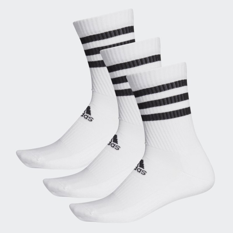 Adidas Unisex κάλτσες 3-Stripes άσπρες