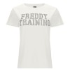 FREDDY LIGHTWEIGHT JERSEY T-SHIRT WITH APPLIED MICRO DOTS