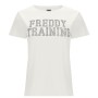 FREDDY LIGHTWEIGHT JERSEY T-SHIRT WITH APPLIED MICRO DOTS