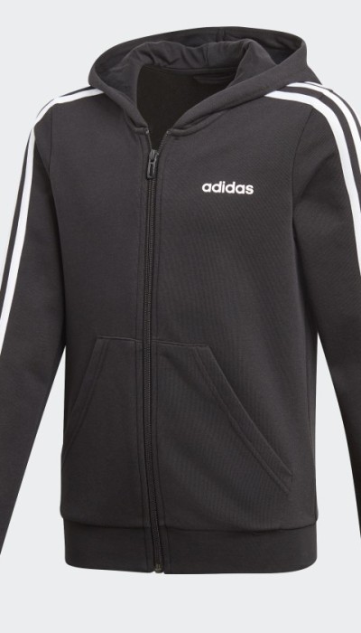 ADIDAS ESSENTIALS 3-STRIPES HOODIE