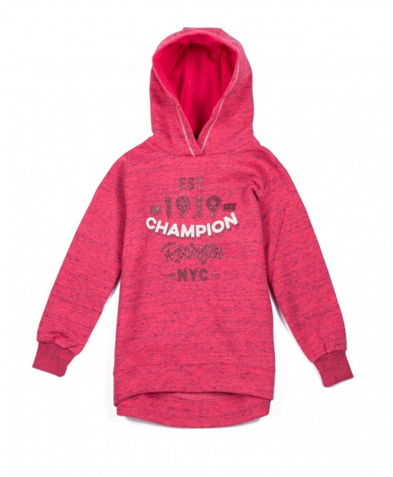 CHAMPION Girls Maxi Hooded Sweatshirt