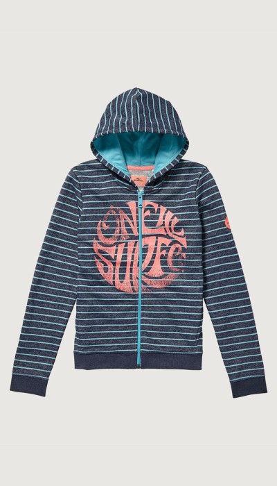 O NEILL Girls Fantastic Full Zip Hoodie