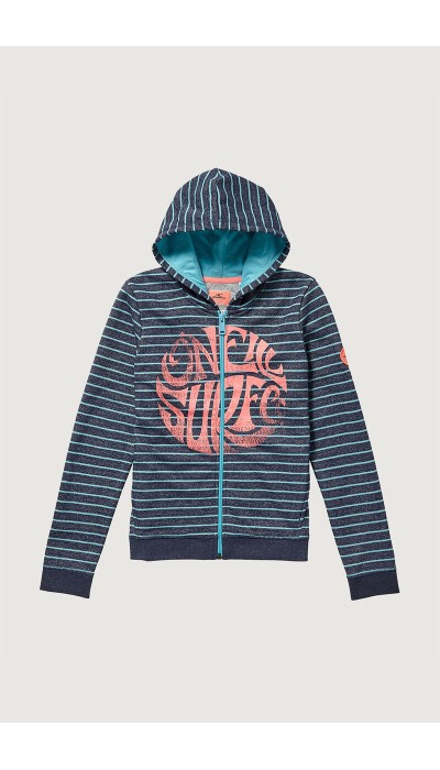 O NEILL Girls Fantastic Full Zip Hoodie