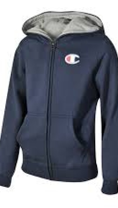 Champion Boys Full Zip Embroidery Logo 304501