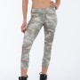 FREDDY WOMEN’S ANKLE-LENGTH SUPERFIT FITNESS LEGGINGS IN D.I.W.O.® FABRIC WITH A CAMOUFLAGE PRINT