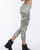 FREDDY WOMEN’S ANKLE-LENGTH SUPERFIT FITNESS LEGGINGS IN D.I.W.O.® FABRIC WITH A CAMOUFLAGE PRINT