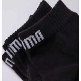 PUMA Unisex Quarter 3P Socks (Black) 906978-32