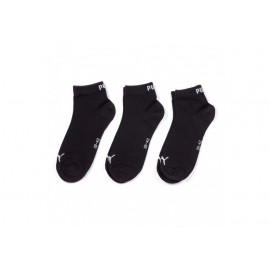 PUMA Unisex Quarter 3P Socks (Black) 906978-32