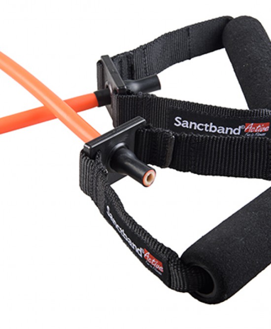 Sanctband Active Tubing With Handle – Amber (Light)