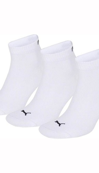 Puma Unisex Quarter 3P Socks 