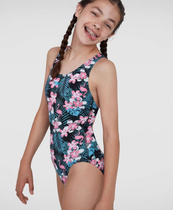 SPEEDO Junior JungleGlow Splashback Swimsuit