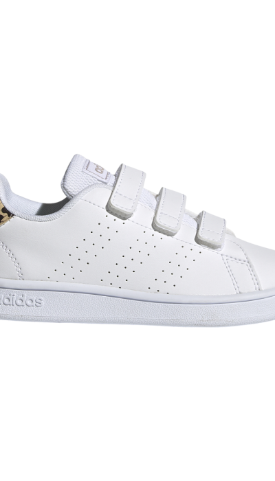 Adidas Παιδικά Αθλητικά Sneakers Advantage Άσπρα