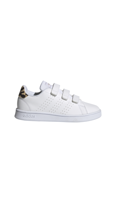 Adidas Παιδικά Αθλητικά Sneakers Advantage Άσπρα