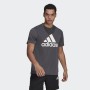 ADIDAS AEROREADY DESIGNED 2 MOVE FEELREADY SPORT LOGO T-SHIRT
