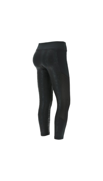 FREDDY Breathable Snake Print Athletic Leggings with Mesh Inserts S1WTBP1C