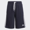 Adidas Παιδική βερμούδα για αγόρι essentials 3-stripes μπλε 