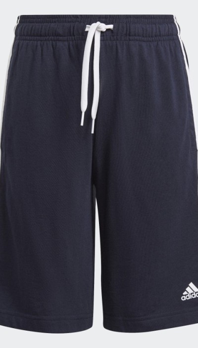 Adidas Παιδική βερμούδα για αγόρι essentials 3-stripes μπλε 