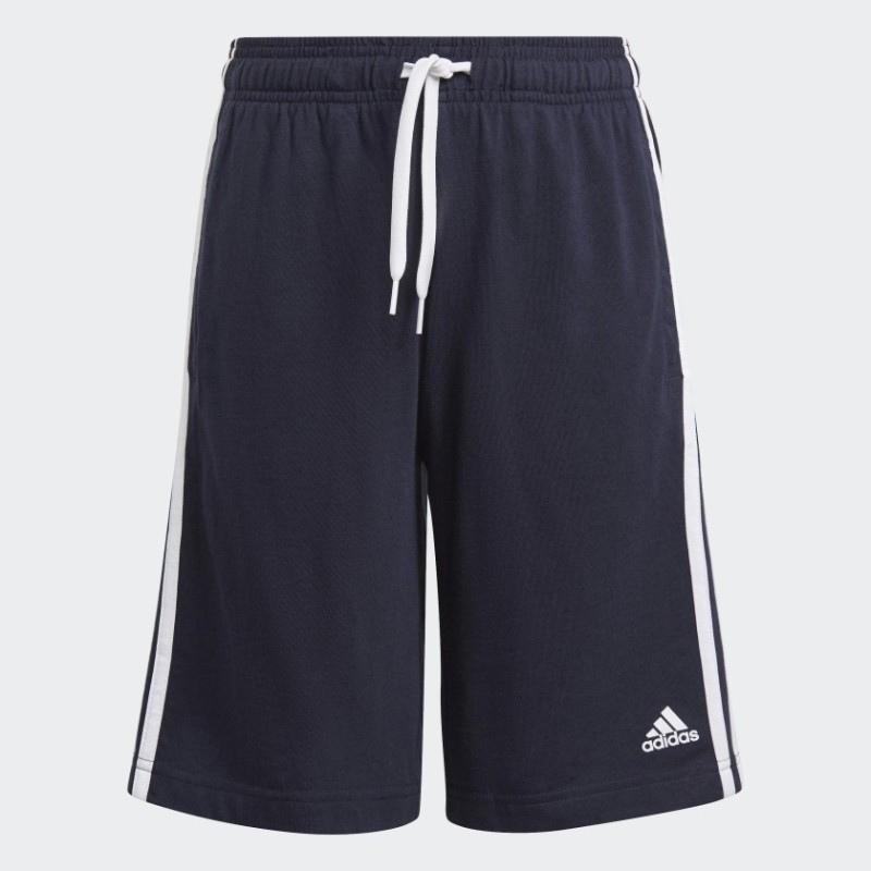 Adidas Παιδική βερμούδα για αγόρι essentials 3-stripes μπλε 