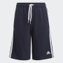 Adidas Παιδική βερμούδα για αγόρι essentials 3-stripes μπλε 