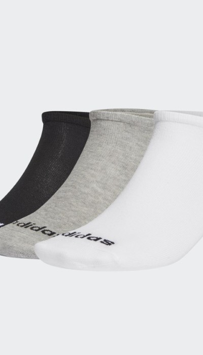 ADIDAS NO-SHOW SOCKS 3 PAIRS