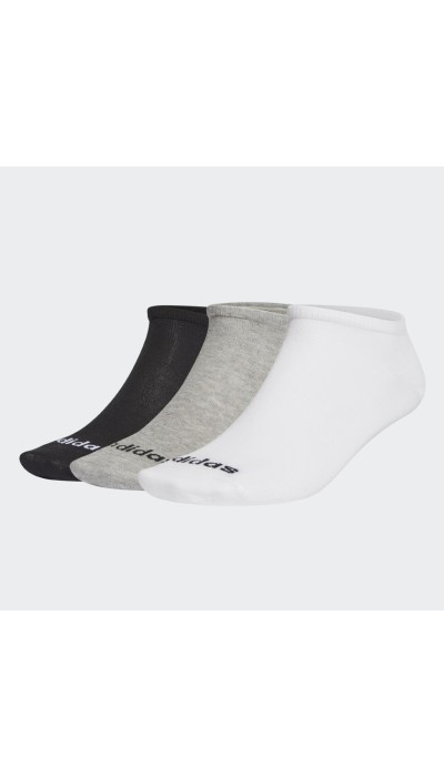 ADIDAS NO-SHOW SOCKS 3 PAIRS