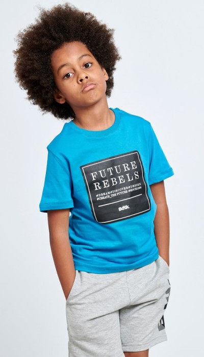 BodyTalk Παιδική κοντομάνικη μπλούζα για αγόρι μπλε