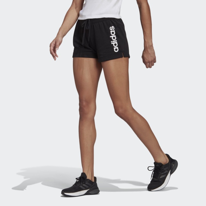 Adidas Γυναικείο σορτς Ess με λογότυπο μαύρο