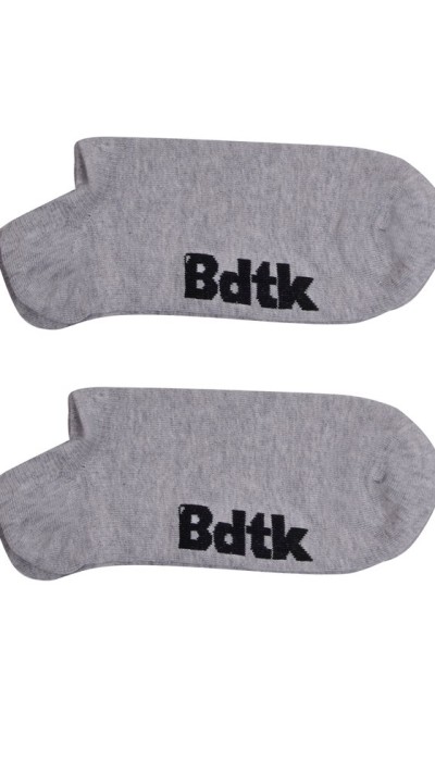 BodyTalk Unisex Κάλτσες κοφτές γκρι