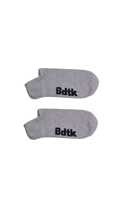BodyTalk Unisex Κάλτσες κοφτές γκρι