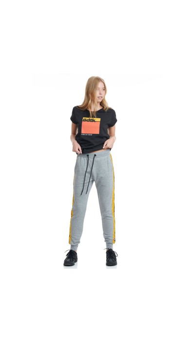 BodyTalk Γυναικείο joggers παντελόνι γκρι 