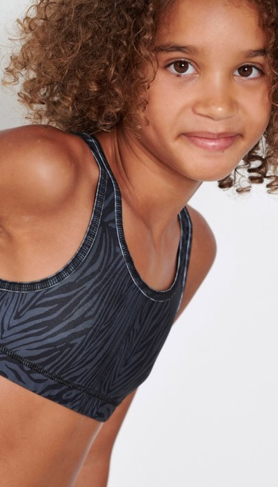 Body Talk Girls’ sports bra with print 1212-704424