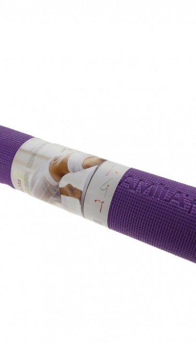 Amila Στρώμα Γυμναστικής Yoga/Pilates μωβ