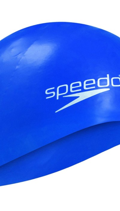 Speedo Junior Plain Moulded Silicone Cap