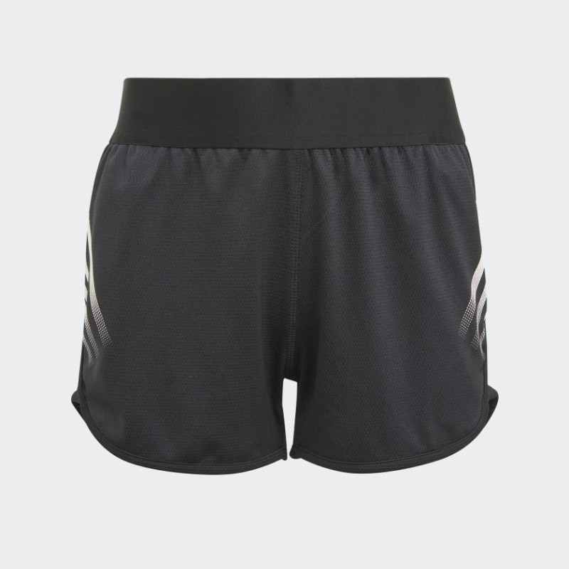 Adidas Παιδικό σορτς για κορίτσι aeroready 3-Stripes μαύρο