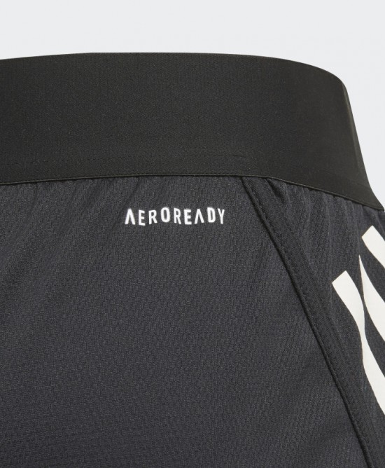 Adidas Παιδικό σορτς για κορίτσι aeroready 3-Stripes μαύρο