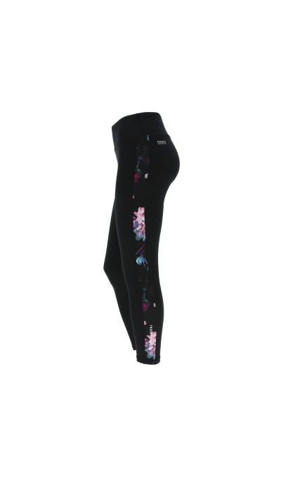 Freddy Ankle-length Leggings in D.I.W.O.® Fqbric with Floral bands